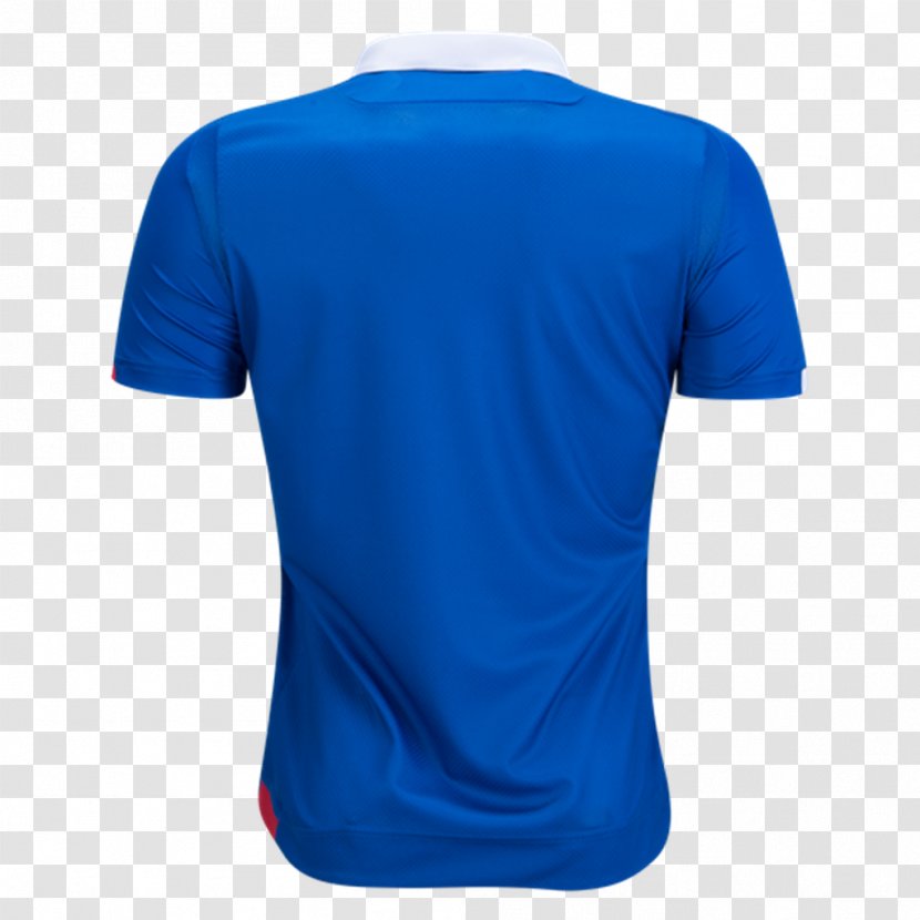 T-shirt Blue Clothing Sleeve - Collar Transparent PNG