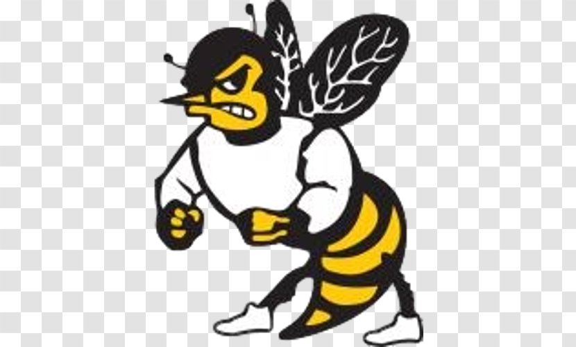 Leavitt Area High School Honey Bee National Secondary Matthews Way - Art - Hornet Mascot Football Transparent PNG
