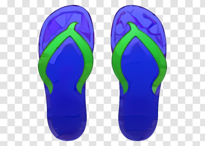 Flip-flops Slipper Clip Art Shoe Sandal - Clothing - Green Transparent PNG
