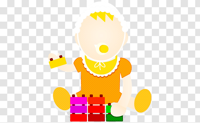 Cartoon Yellow Toy Smile Transparent PNG