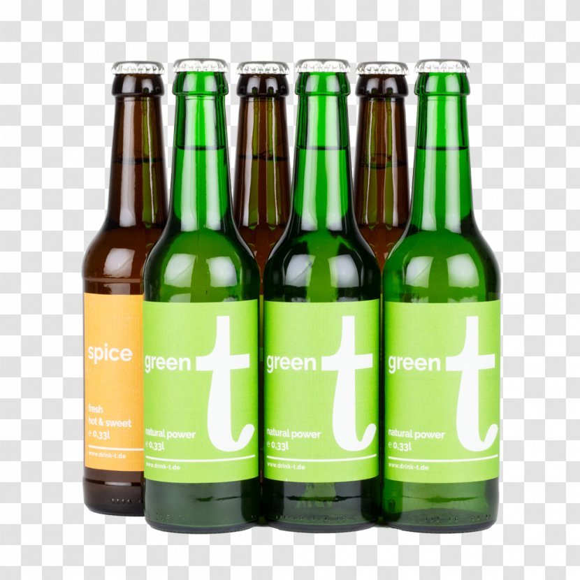 Beer Green Tea Oolong Fizzy Drinks - Bottle - Assorted Beverages Transparent PNG