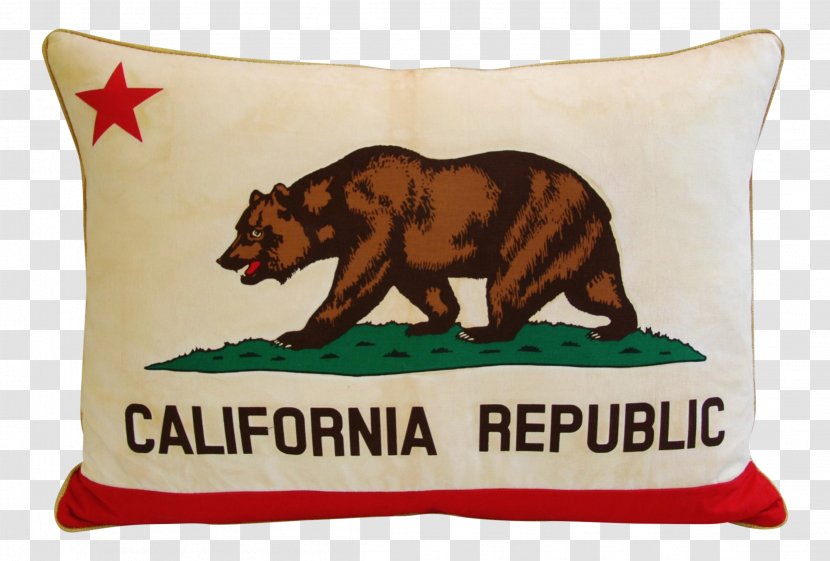 California Republic Flag Of Grizzly Bear - United States Transparent PNG