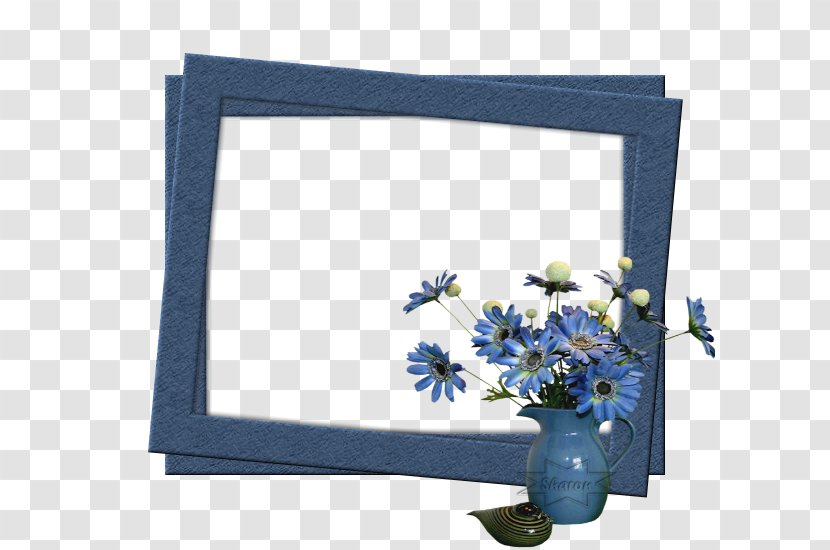 Cut Flowers Floral Design Picture Frames - Frame Transparent PNG