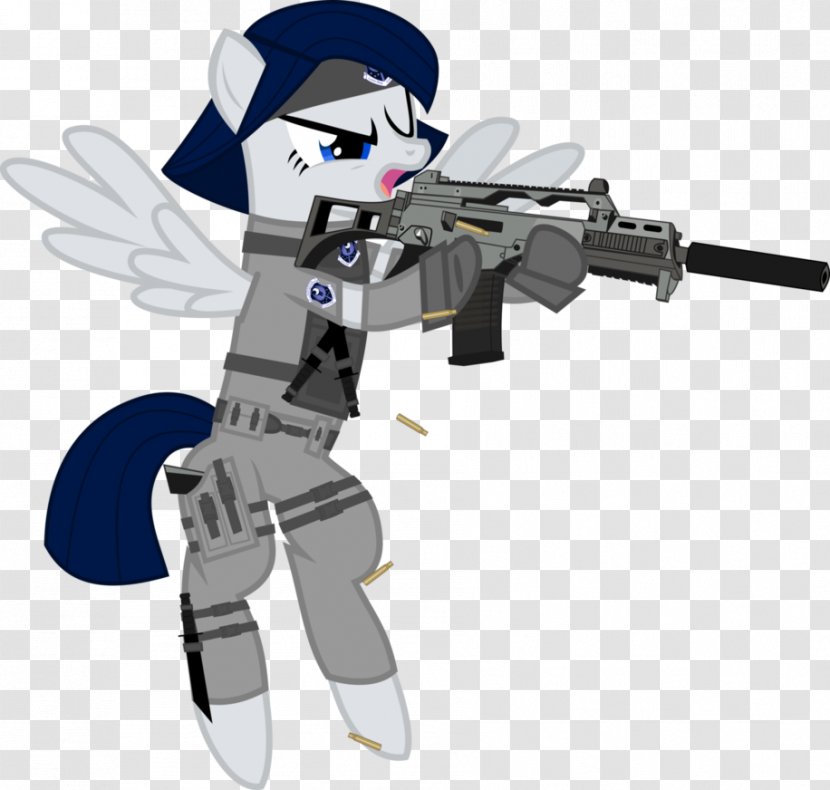 Derpy Hooves Pony Special Forces Commando Military - Weapon Transparent PNG