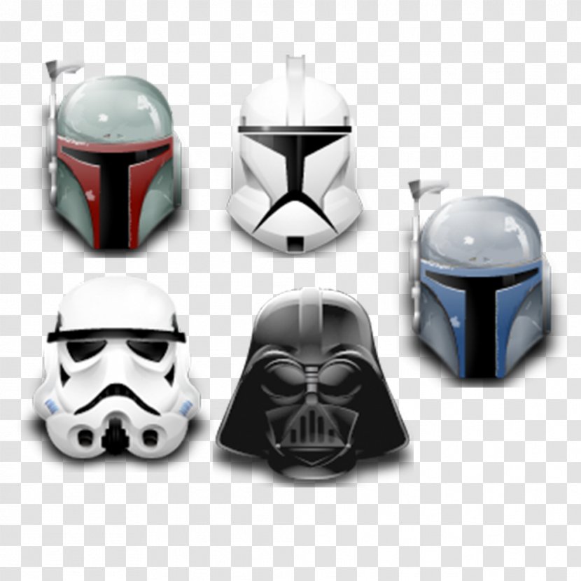 Anakin Skywalker Star Wars Graphics Icon - Helmet Transparent PNG