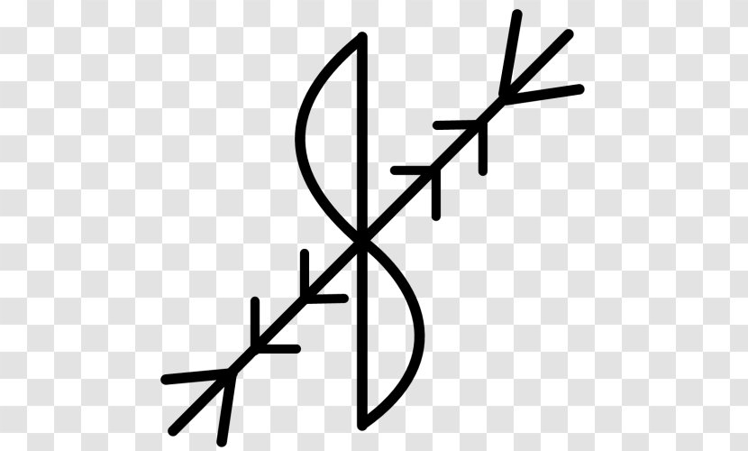 Sigil Logo Symbol Bind Rune - Leaf Transparent PNG