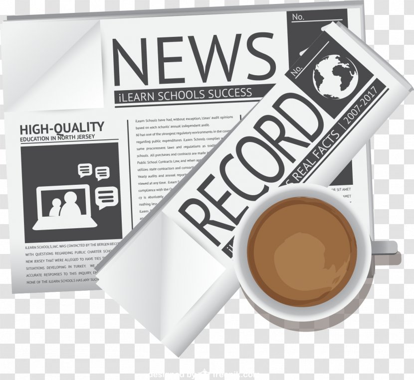 Free Newspaper Zimbabwe Clip Art - Cup - School Record Transparent PNG