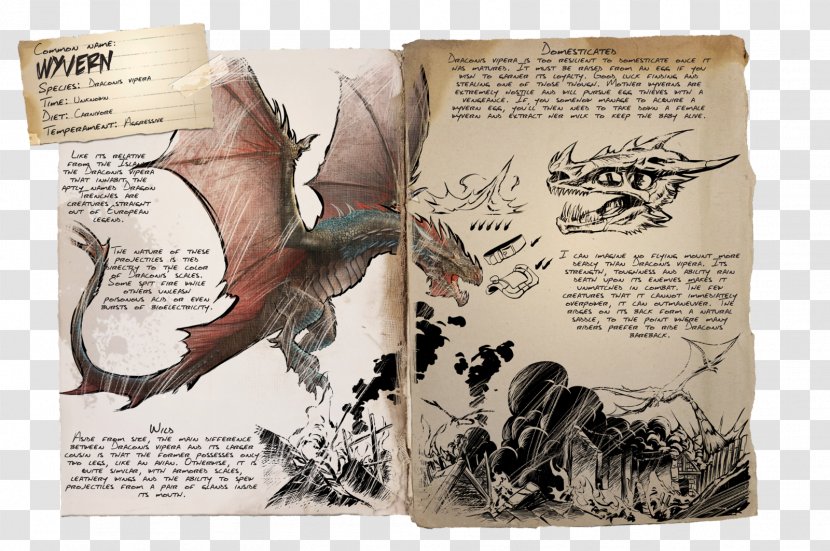 ARK: Survival Evolved Wyvern Tame Animal Legendary Creature Dragon - Tree Transparent PNG
