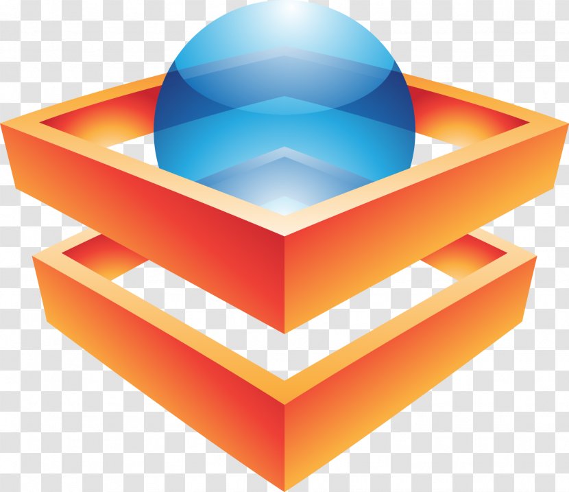 Royalty-free Logo Icon - Orange - Cube Graphics Transparent PNG