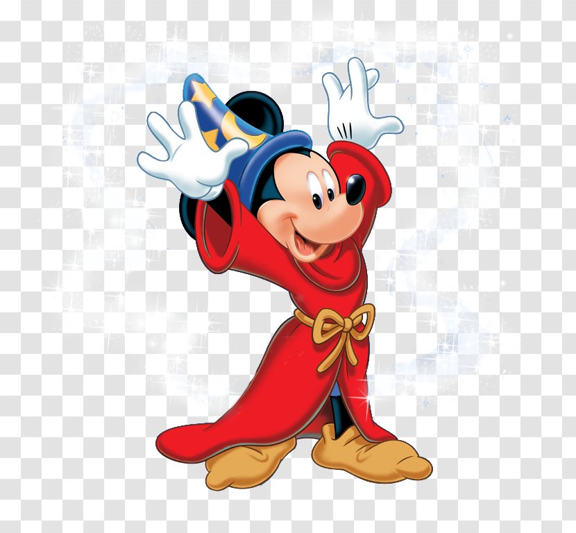 Disney's Magical Mirror Starring Mickey Mouse Minnie The Sorcerer's Apprentice Walt Disney Company - Heart Transparent PNG