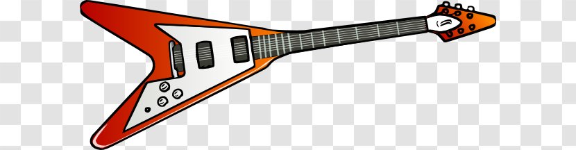 Electric Guitar Clip Art - Flower - Photos Of Guitars Transparent PNG