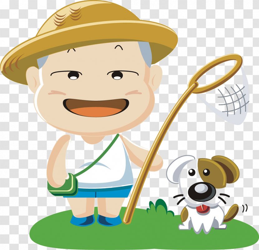 Fishing Nets Clip Art - Area - Children, Puppy And Arrest Transparent PNG