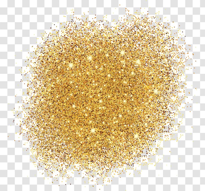 Gold Sparkle - Glitter - Metal Choker Transparent PNG