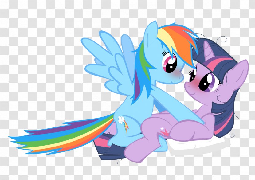Twilight Sparkle Pinkie Pie Rainbow Dash Applejack Pony - Silhouette - Saucy Transparent PNG
