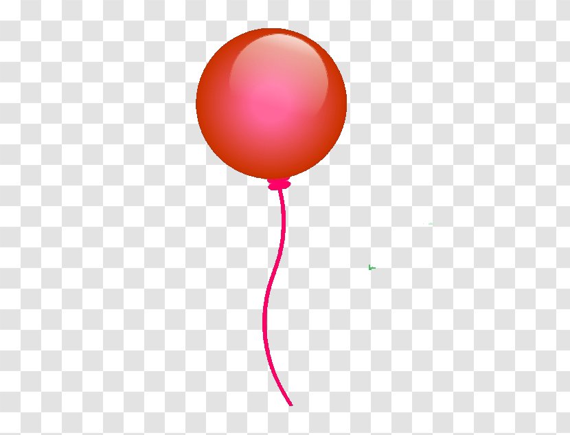 Balloon Party Birthday Clip Art - Red Transparent PNG