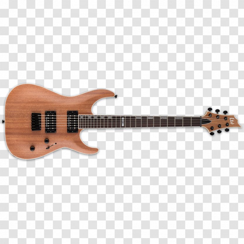 ESP LTD EC-1000 Guitars Electric Guitar Musical Instruments - Frame - Mahogany Transparent PNG