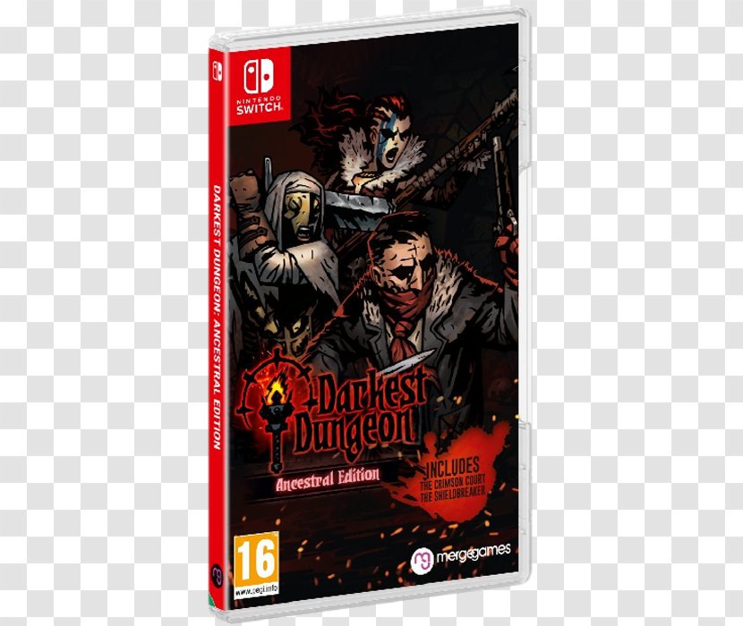Darkest Dungeon Ancestral Edition Nintendo Switch Crawl Game - Roguelike Transparent PNG