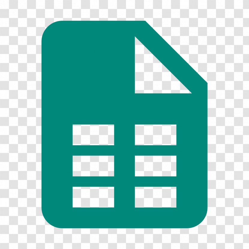 Google Docs Font - Technology - Excel Icon Transparent PNG