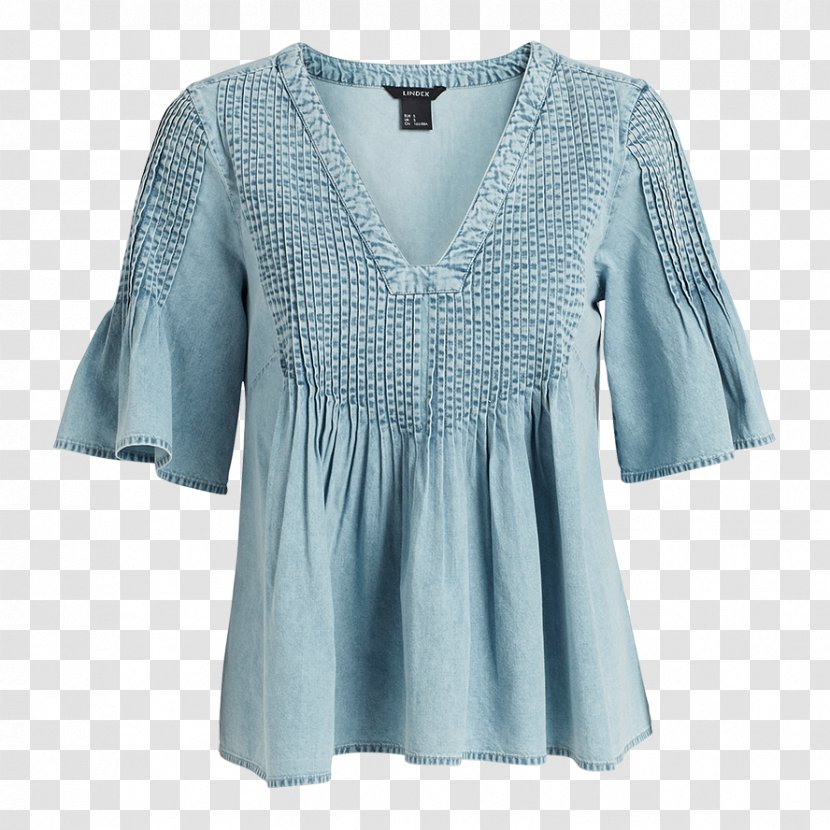 Blouse Shoulder Sleeve Dress Outerwear - Top Transparent PNG
