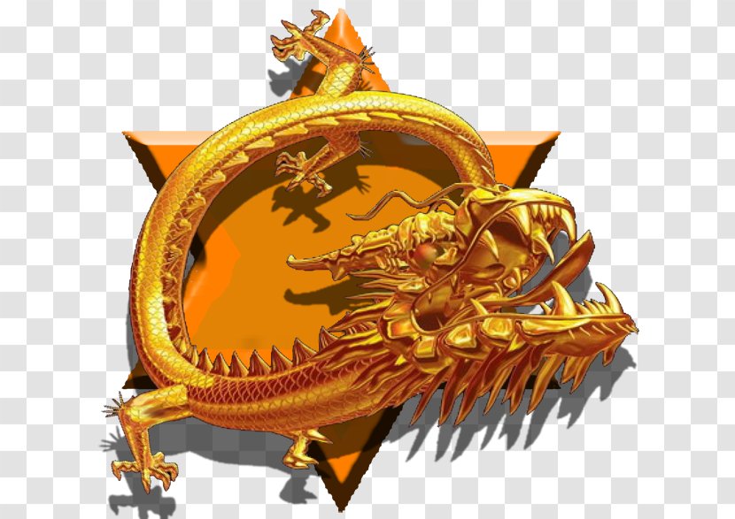 Chinese Dragon China Gold - Logo Point Blank Transparent PNG