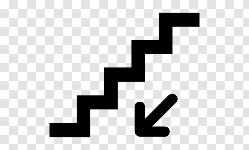 Stairs Clip Art - Black And White - Boarding Vector Transparent PNG