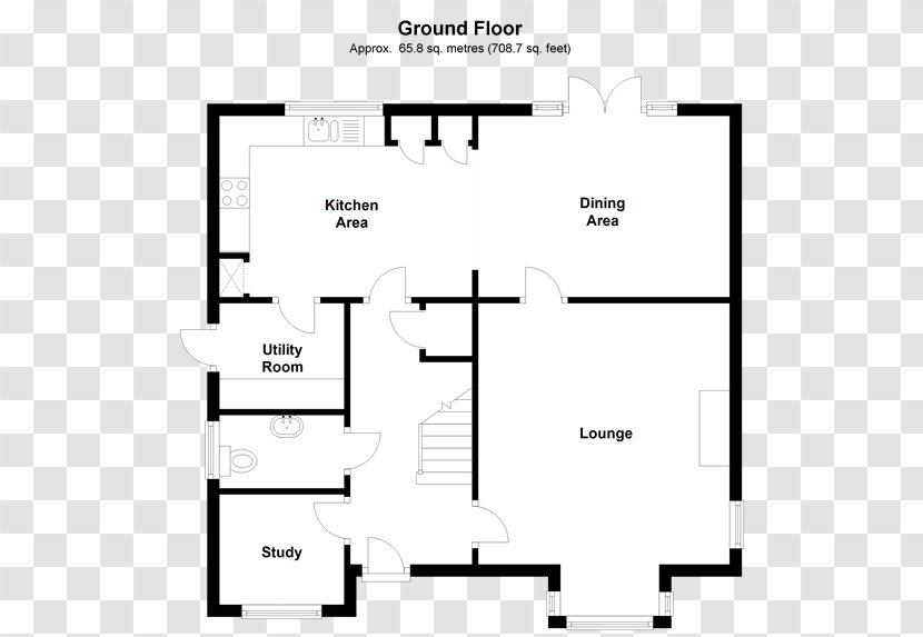 Floor Plan House Storey Room Transparent PNG