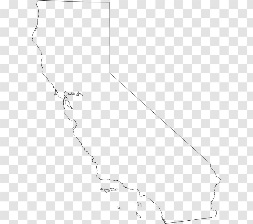 Central Valley White Point Map - Cartoon Transparent PNG