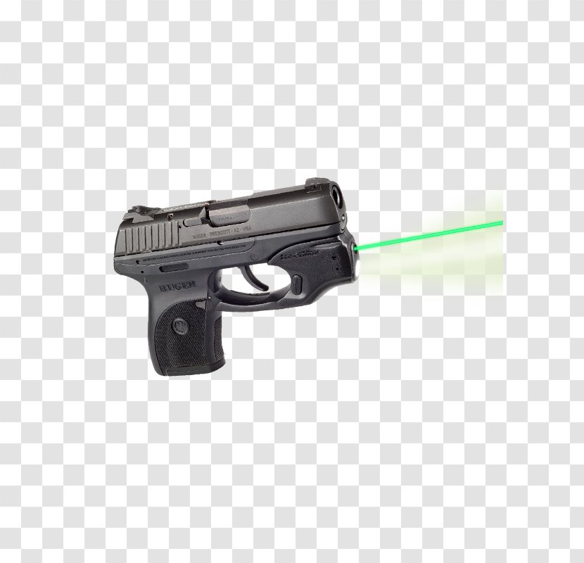 Trigger Firearm Ruger LC9 Sight Laser - Gun Accessory - Green Transparent PNG