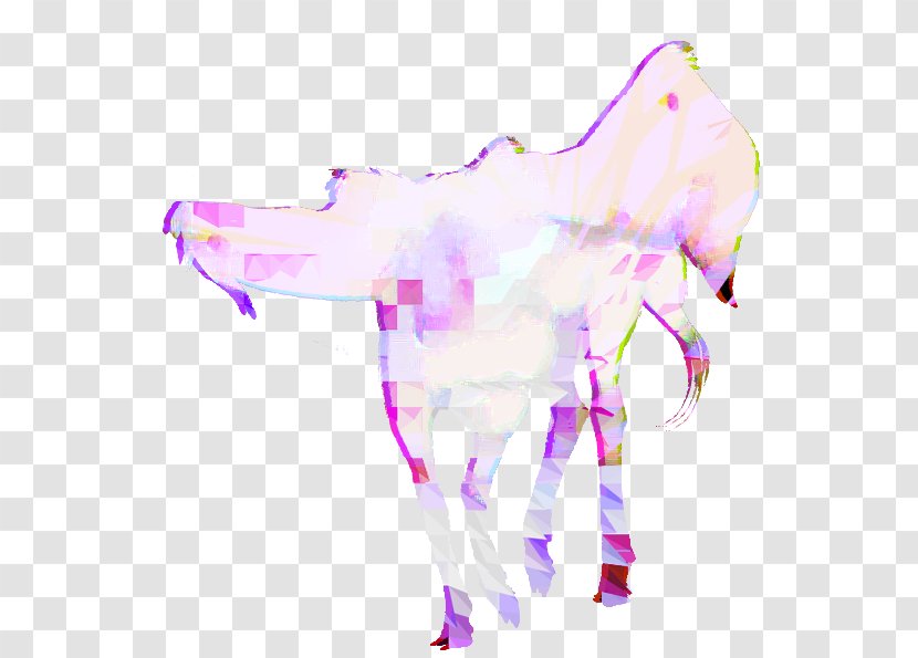 Horse Pink M - Wing Transparent PNG