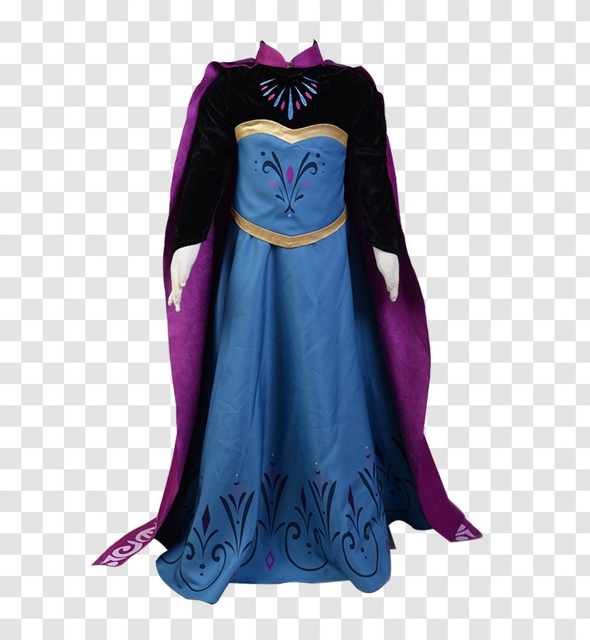 Elsa Robe Anna Costume Dress - Frozen Transparent PNG