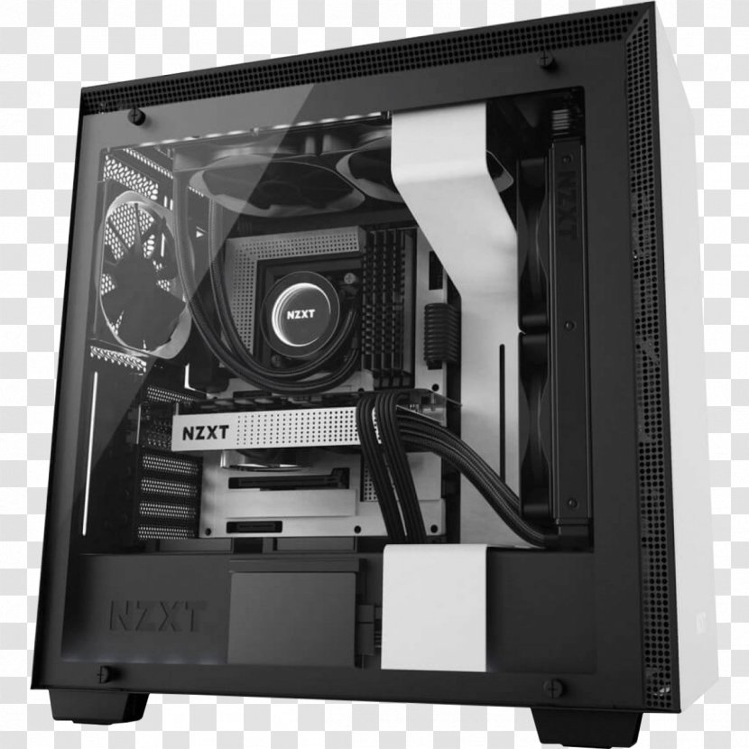 Computer Cases & Housings Power Supply Unit Nzxt ATX Personal Transparent PNG