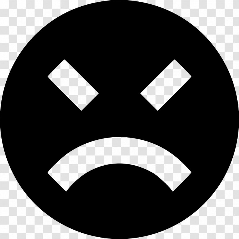 Emoticon Smiley - Monochrome Transparent PNG