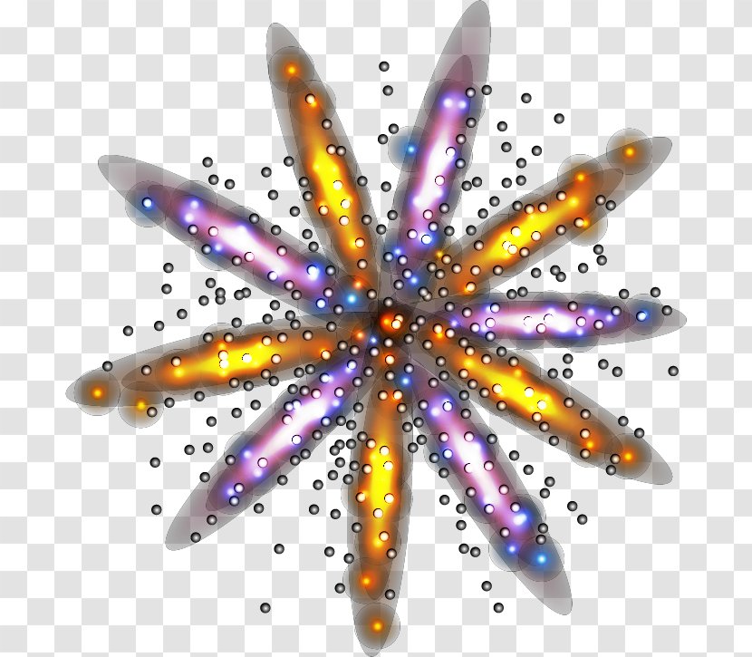 Fireworks Firecracker - Chinese New Year - Colorful Beautiful Transparent PNG