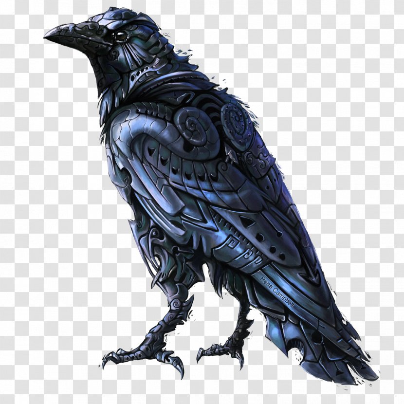 Common Raven Artist Drawing Painting - Crows - Crow Transparent PNG
