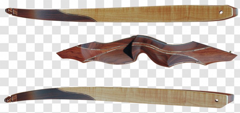 Recurve Bow Throwing Knife And Arrow Archery Bubinga - Flower - Frame Transparent PNG