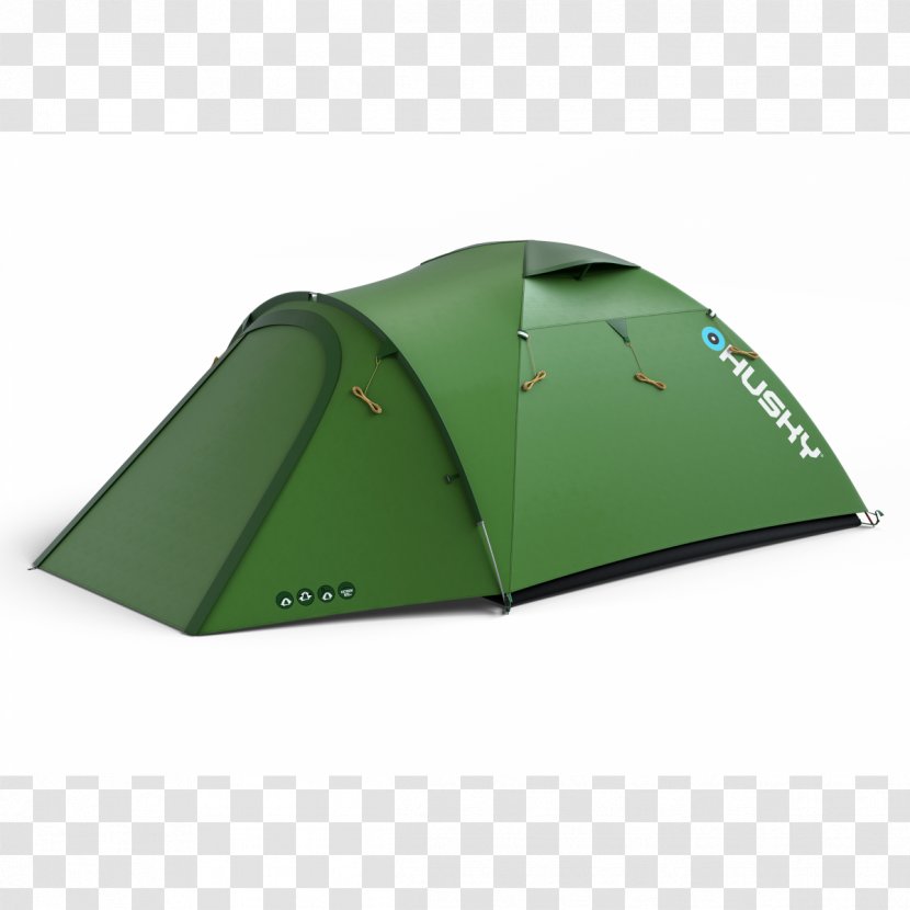Tent Outdoor Recreation Campsite Siberian Husky Family - Aukro Transparent PNG