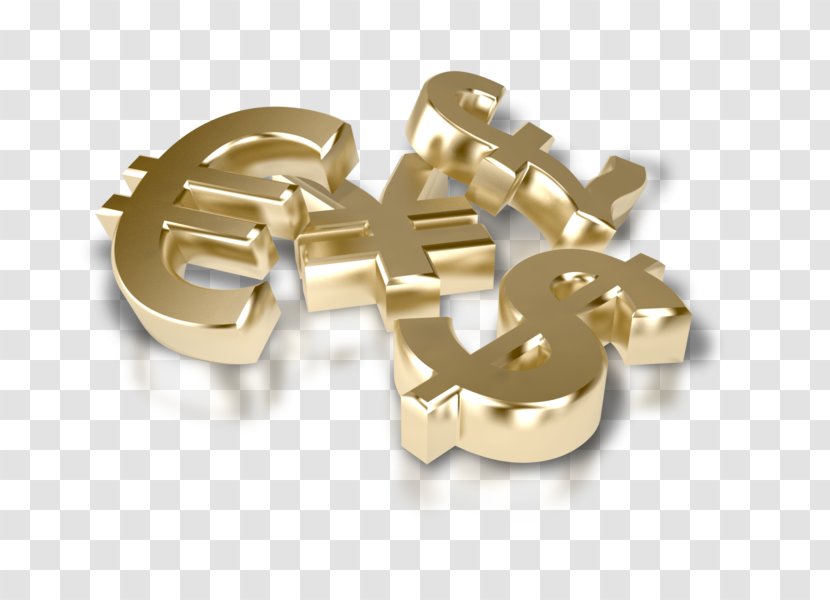 Currency Symbol Money Clip Art World - Brass - Reserve Kennedy Transparent PNG