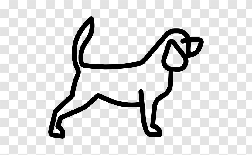 Beagle Clip Art - White - Dog Like Mammal Transparent PNG