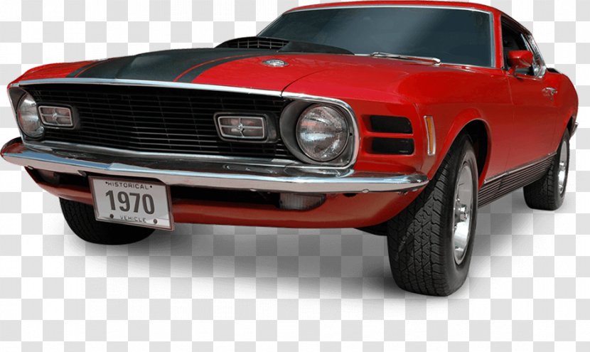 First Generation Ford Mustang Sports Car Mach 1 Dodge - Motor Vehicle Transparent PNG