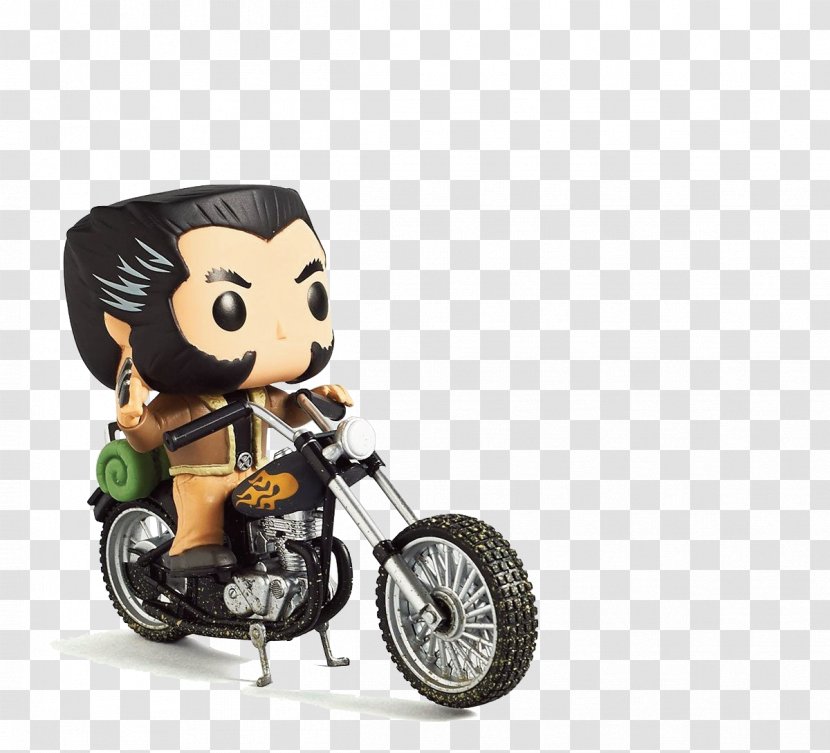 Wolverine Collector Motorcycle Funko Action & Toy Figures - Xmen - Printing Transparent PNG