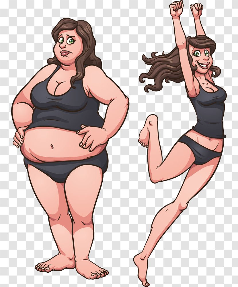 Obesity Royalty-free Clip Art - Frame - Obese Women Transparent PNG