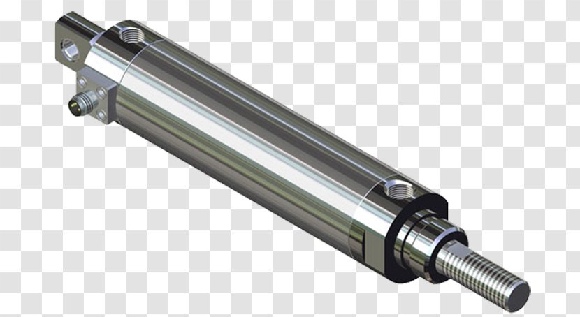 Pneumatic Cylinder Hydraulic Hydraulics Ram - Force - Cylindrical Magnet Transparent PNG