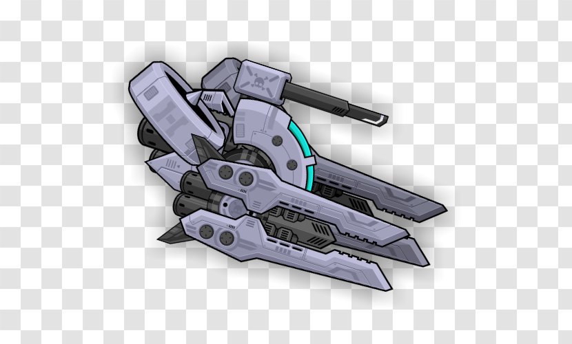 Side-scrolling Spacecraft Sprite Shoot 'em Up Halo 4 - Sidescrolling - Changeable Background Transparent PNG