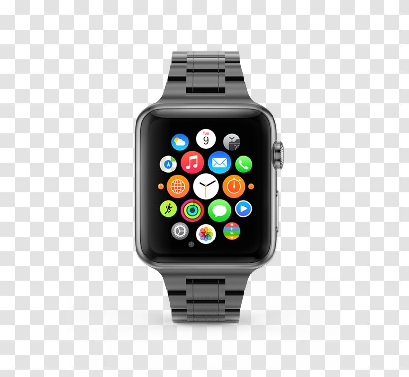 Apple Watch Series 3 1 Smartwatch 2 - Stainless Steel Word Transparent PNG