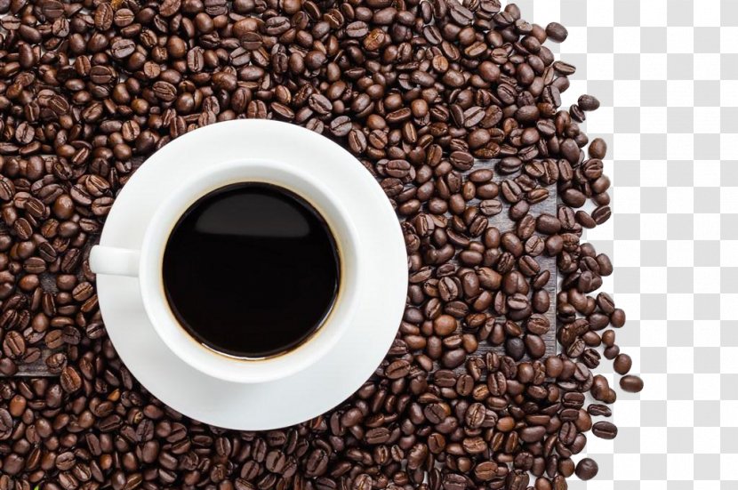 Coffee Espresso Cappuccino Cafe Milk - Bean - Beans Transparent PNG