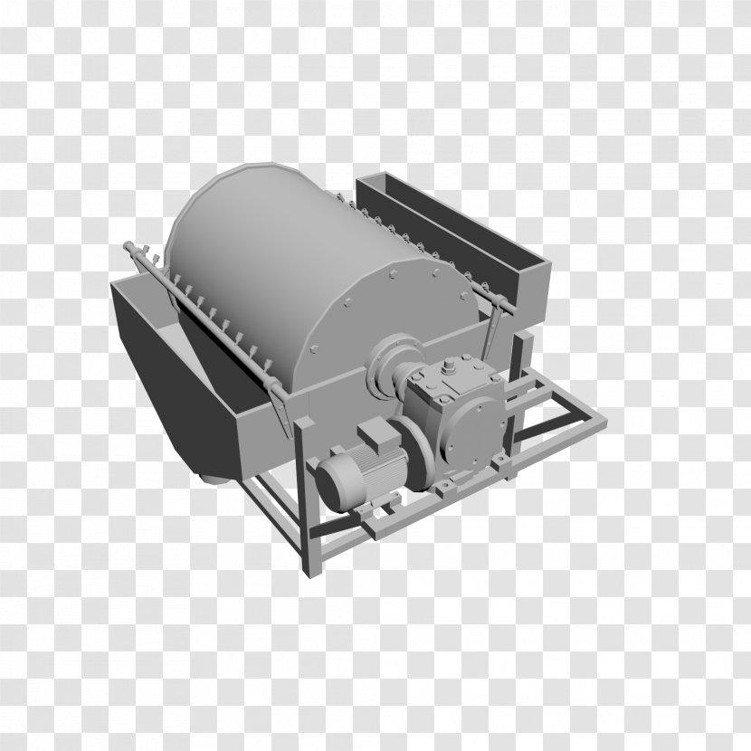 Technical Drawing Spiral Separator Magnetic Separation Mineral Industry - Hardware - Field Transparent PNG