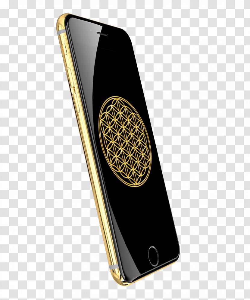 IPhone 7 Plus Telephone Apple Smartphone Gold - Gadget - Black Transparent PNG