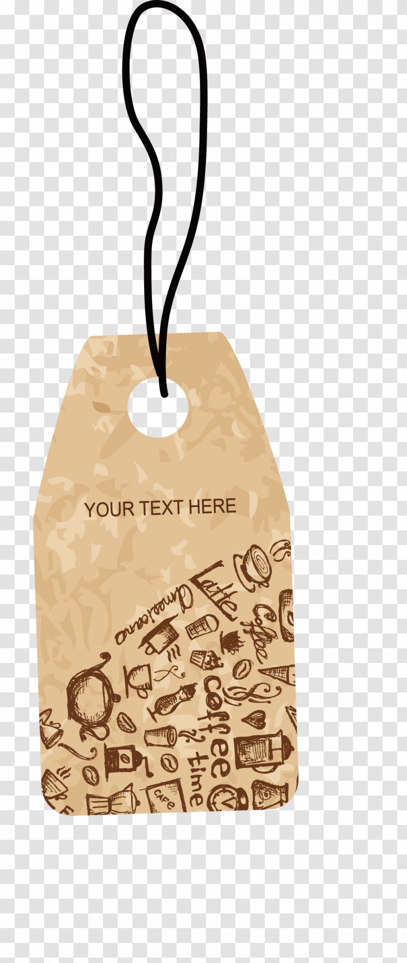 Download - Text - Vector Pattern Tag Transparent PNG