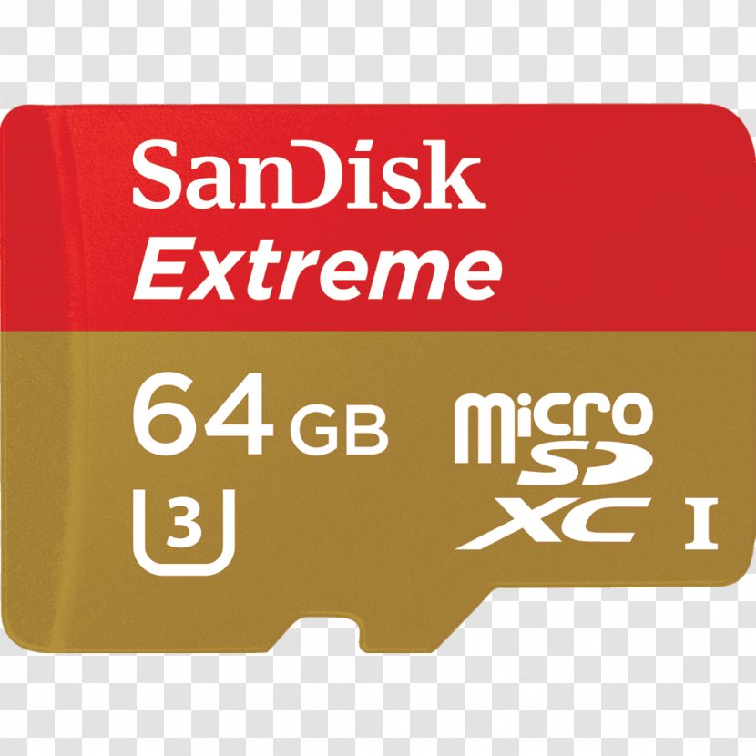 MicroSD Secure Digital SanDisk SDXC Flash Memory Cards - Camera Transparent PNG