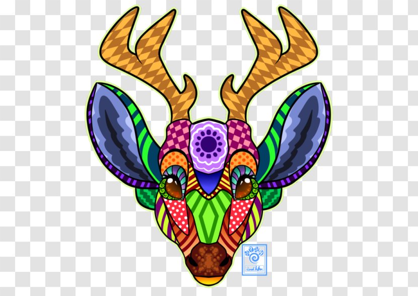 Reindeer Clip Art Antler Moose - Deer Transparent PNG